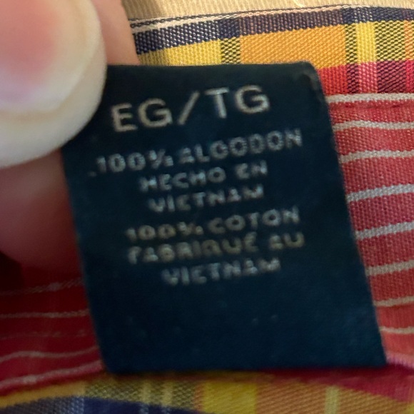 Perry Ellis Soft Striped, Button Down shirt XL Cotton - Picture 6 of 9